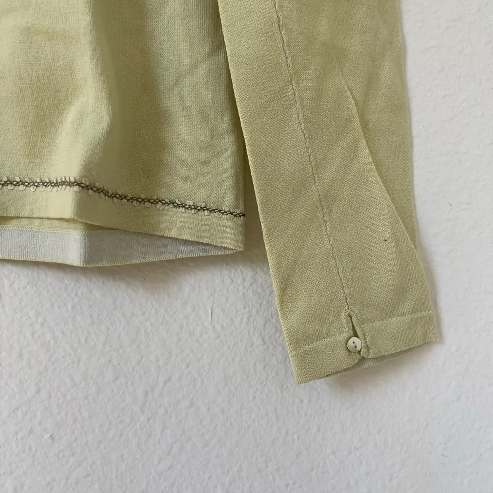 Easel Cardigan & Tank Top Set in Yellow